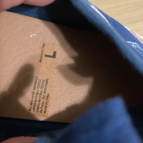 FOCO NFL Women's New England Patriots Espadrille Canvas flats size Large (9/10) - Picture 8 of 16